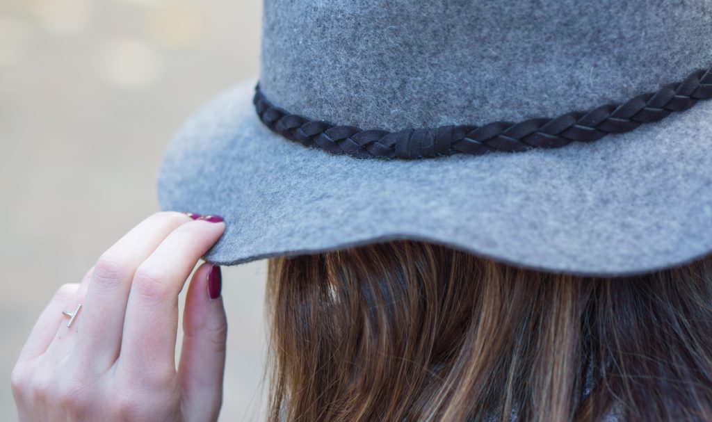 Blog mode Perfecto rose daim et chapeau Morgane Pastel