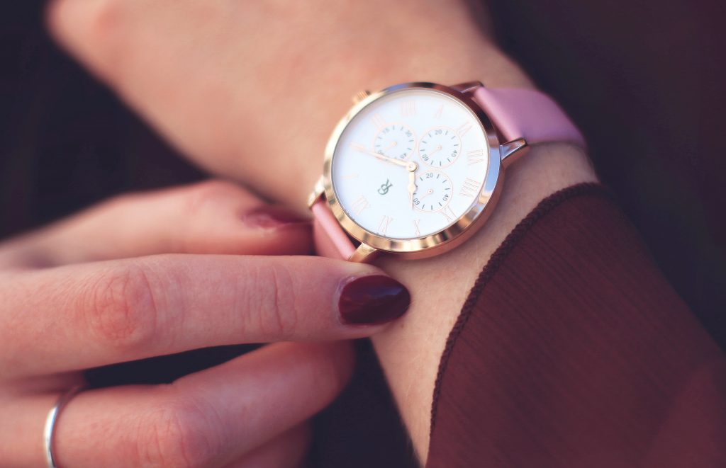 montre rose gold