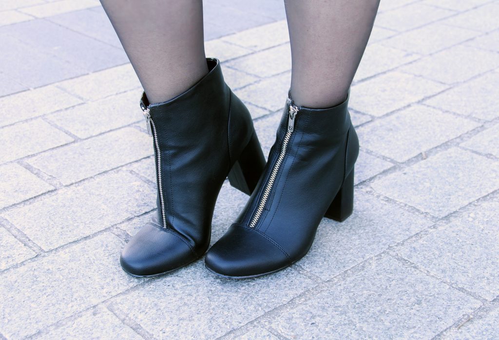 bottines zippes