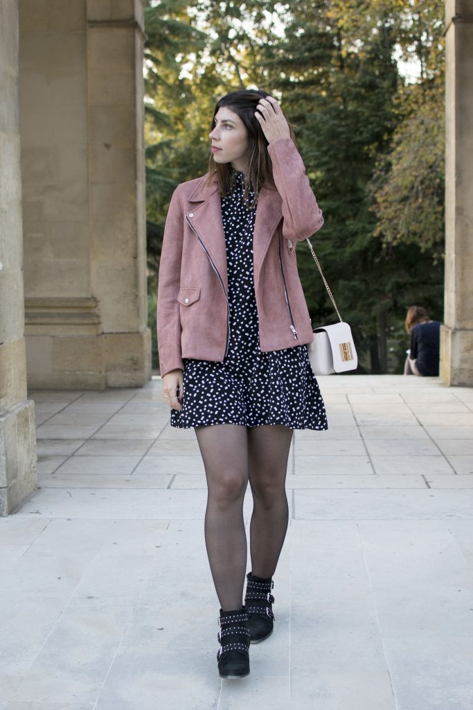 La robe a pois Blog mode et lifestyle Morgane Pastel a Bordeaux
