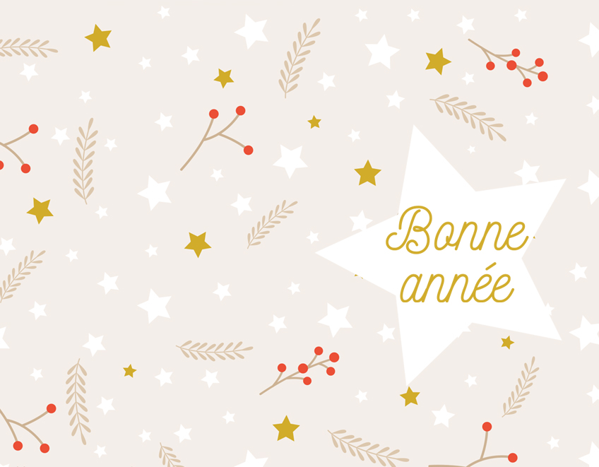 fond ecran bonne annee 2018