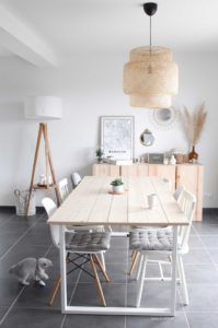 salle a manger bois scandinave