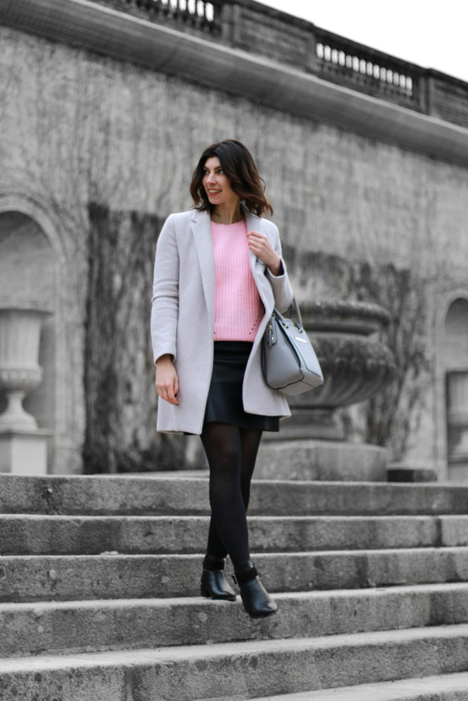 look blog manteau gris doudou