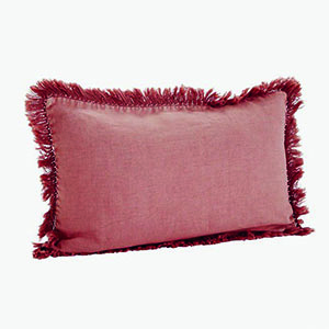 coussin franges