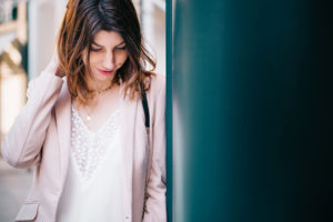 look printemps top dentelle