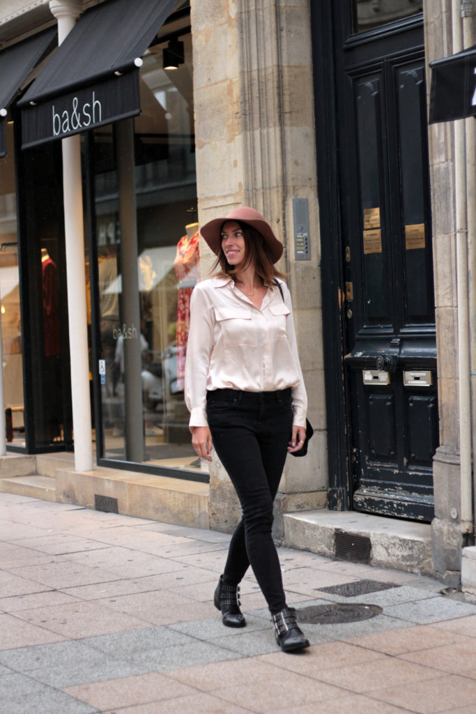 look working girl automne bordeaux