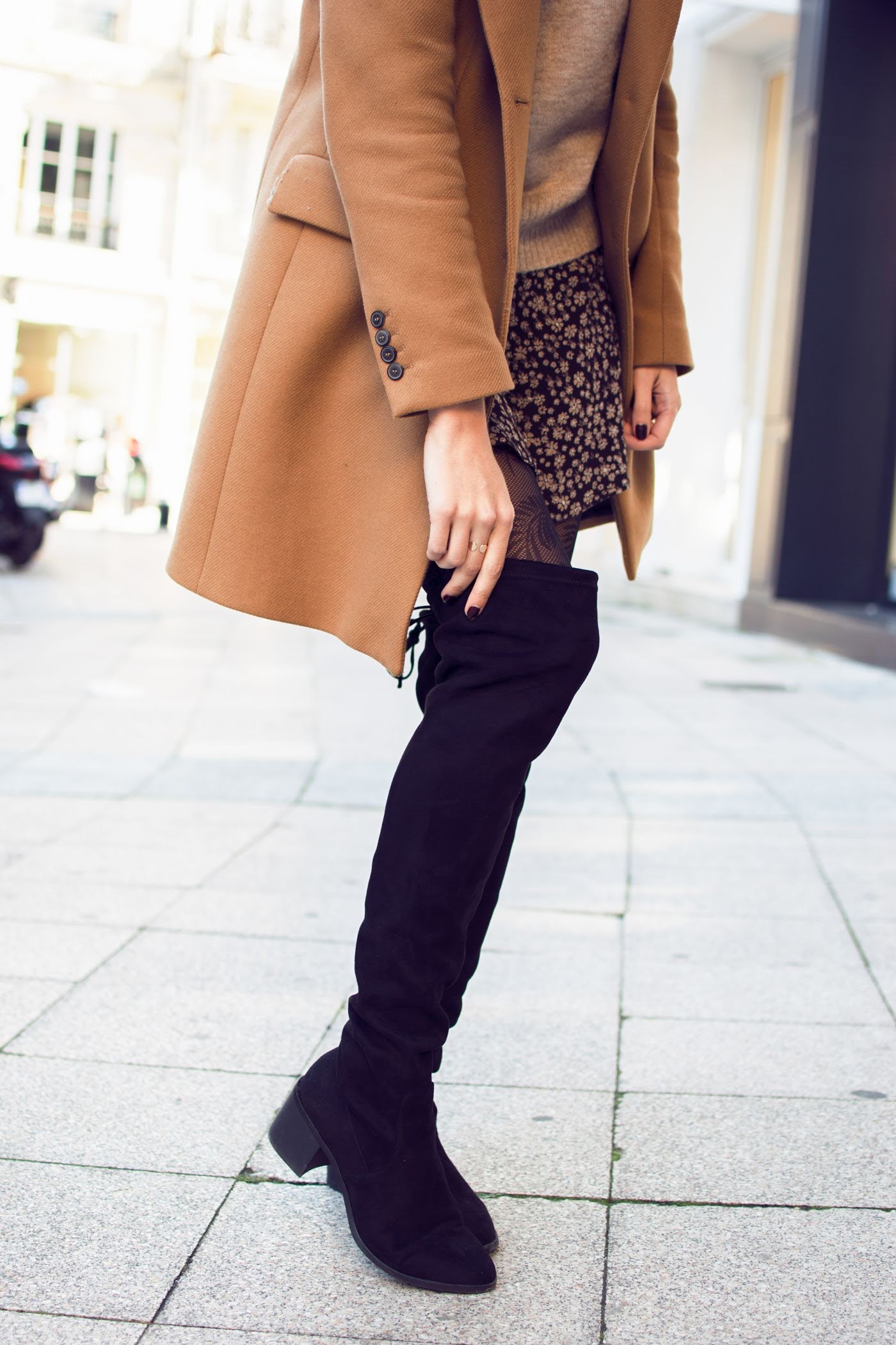 cuissardes noir look mode Morgane Pastel Blog lifestyle mode
