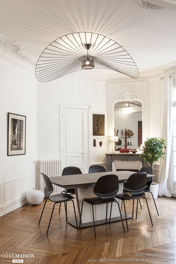 decorer un appartement haussmanien chic