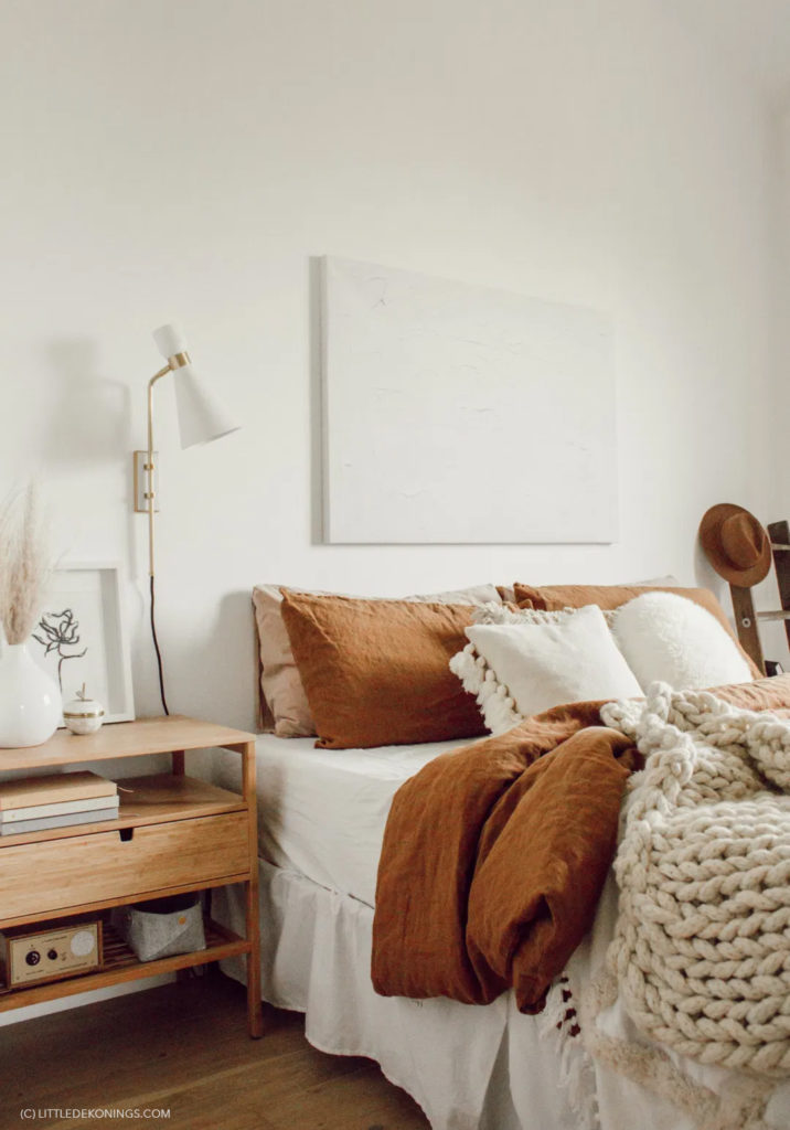 Déco : Une chambre cocooning pour l'automne - Blog Morgane Pastel