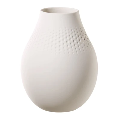 vase perle blanc ceramique