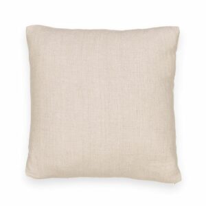 coussin lin naturel