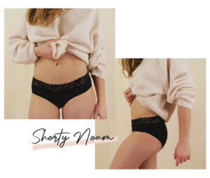 Shorty Noam culotte menstruelle