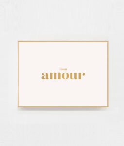 Carte a message mon amour