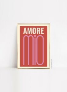 Affiche Amore Mio à télécharger