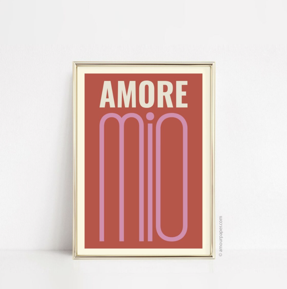 affiche amore mio