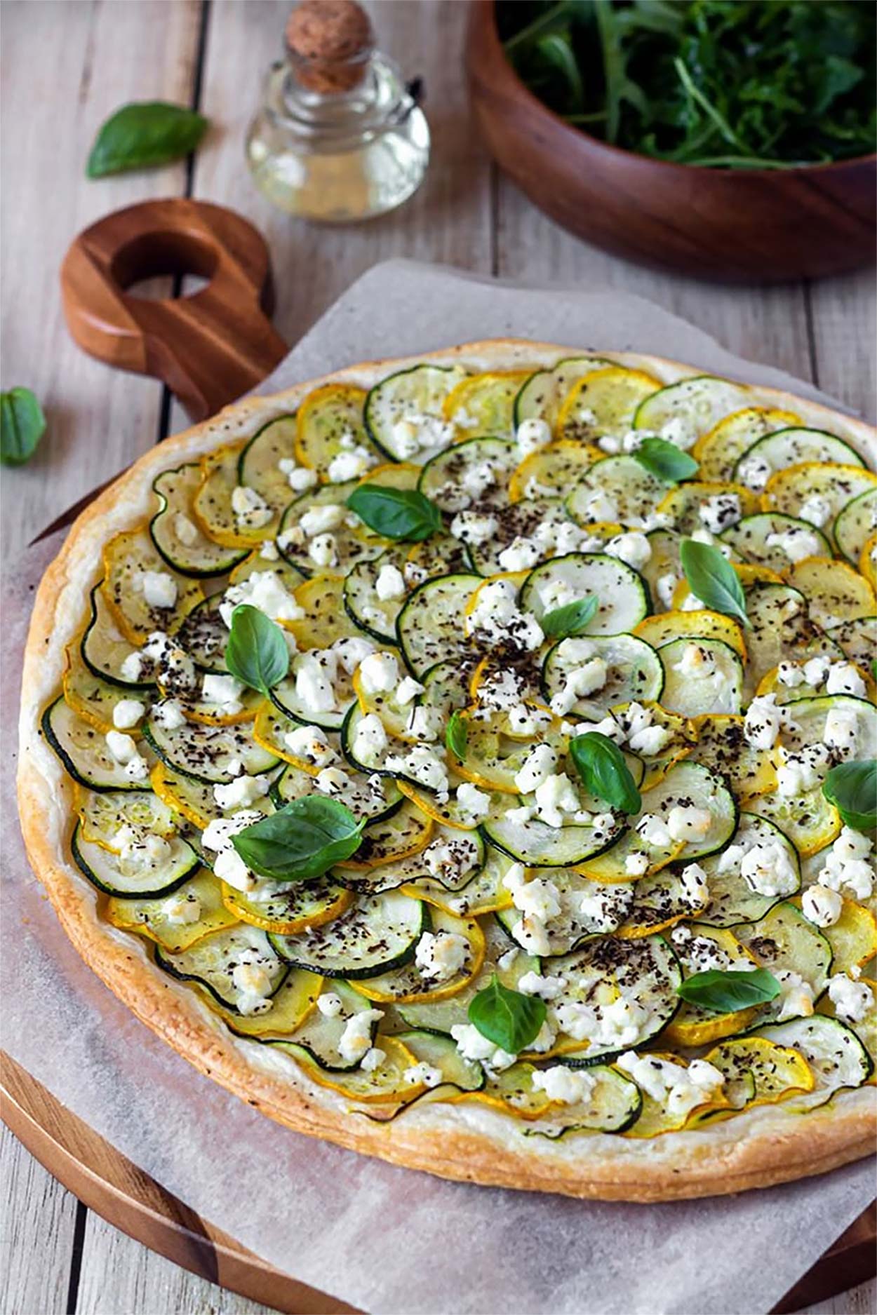 tarte courgette avec pimp up