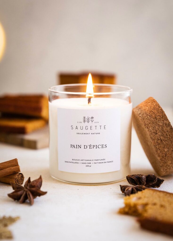 bougie pain epices fait en france